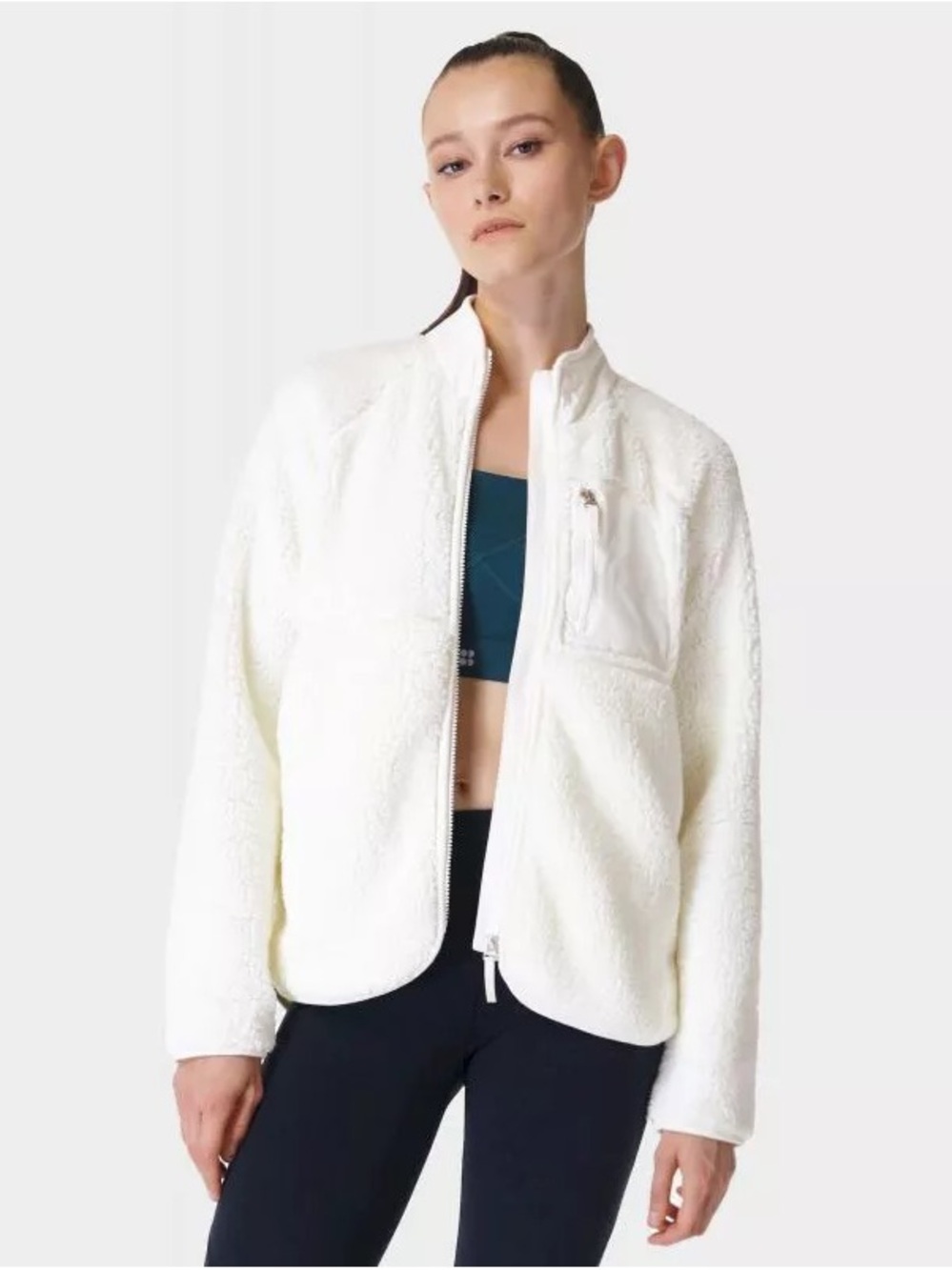 Sweaty Betty Pennine Zip Through Fleece Jacket